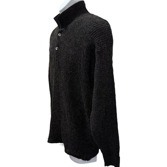 Vintage Robert Bruce Wool Sweater‎ Black Men’s Size Medium - Picture 2 of 5